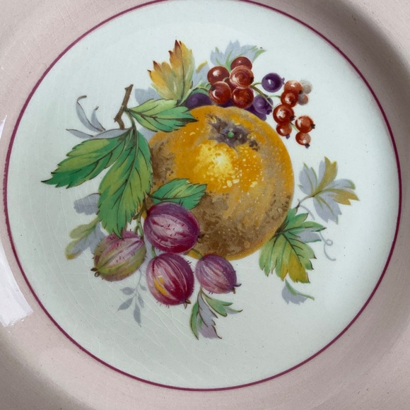 California by Johnson Brothers Vintage 7-3/4” Salad Plate Pink - Picture 3 of 12